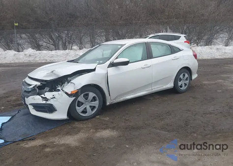 2017 Honda Civic Lx from USA, damaged, VIN 2HGFC2F56HH536752